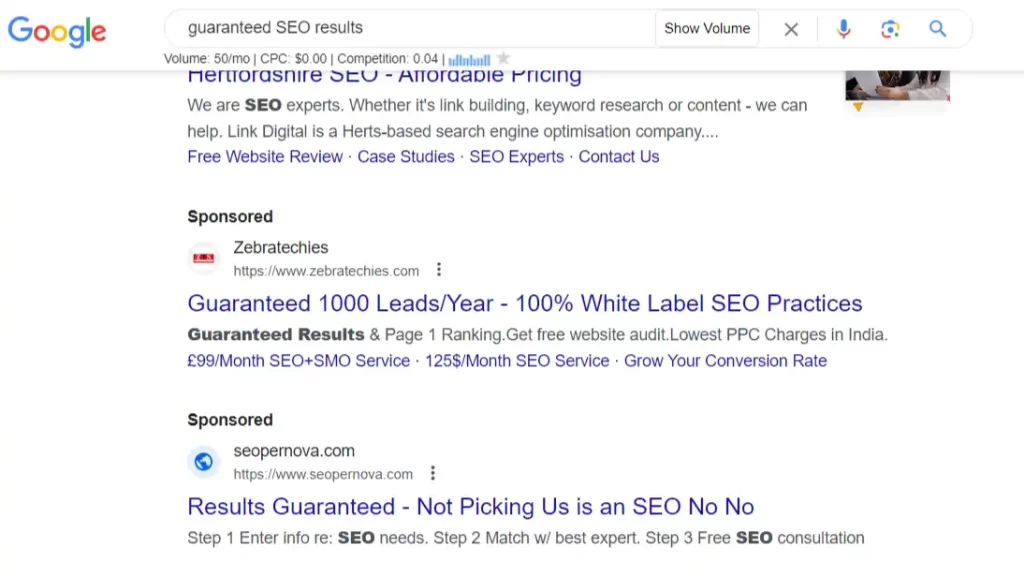 Is There Any Marketing Agency That Guarantees SEO Results